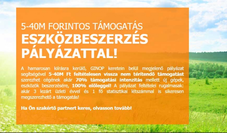 Mikro-, kis- &eacute;s k&ouml;z&eacute;pv&aacute;llalkoz&aacute;sok technol&oacute;giai moderniz&aacute;ci&oacute;j&aacute;nak t&aacute;mogat&aacute;sa - TERVEZET!Jelen Felh&iacute;v&aacute;s c&eacute;lja a jelen ki&iacute;r&aacute;sban megjel&ouml;lt ipar&aacute;gakban fejleszteni k&iacute;v